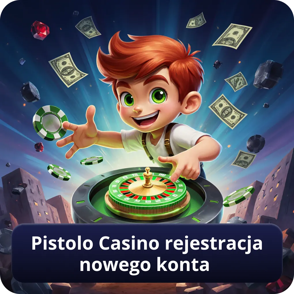 Pistolo Casino login i rejestracja nowego konta
