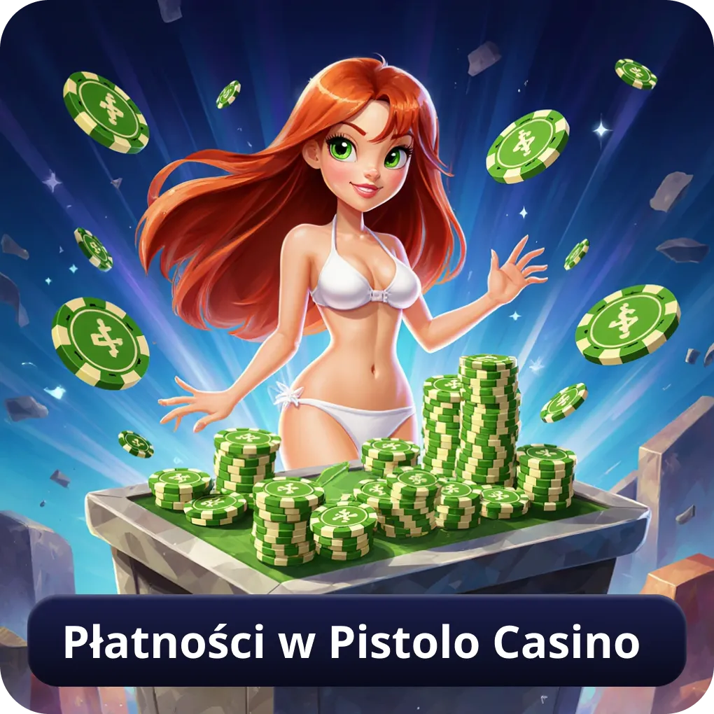 Płatności w Pistolo Casino